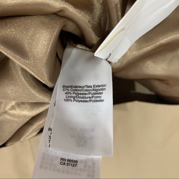 DKNY Spread Collar Trench Coat - Picture 8 of 11